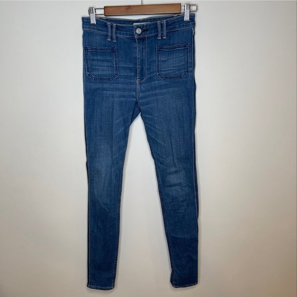 Abercrombie & Fitch Denim - Abercrombie & Fitch Blue Denim Skinny Jeans